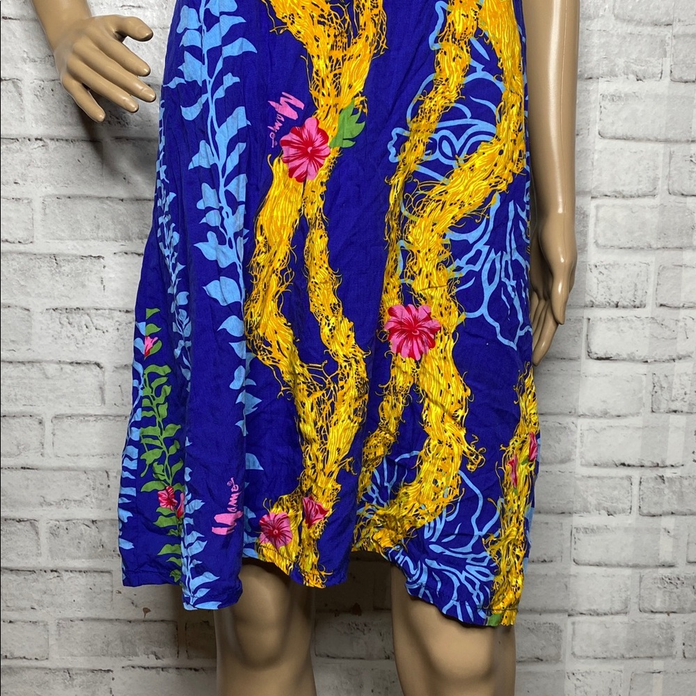 Mamo Howell Hawaii vintage mini dress floral - Picture 8 of 9